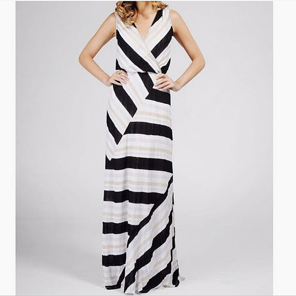 Ella Moss Faux Wrap Zadie Maxi Dress